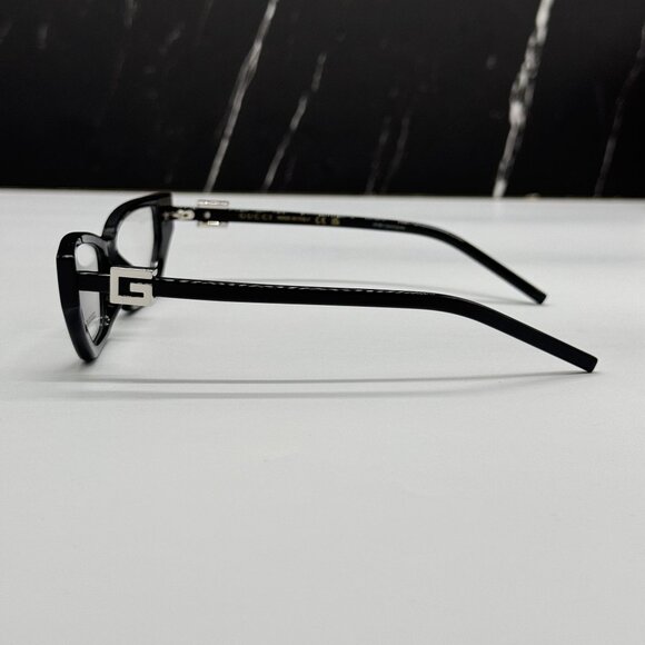 NEW GUCCI  EYEGLASSES GG1683O 001 WOMEN BLACK EYEWEAR GUCCI - Picture 6 of 10